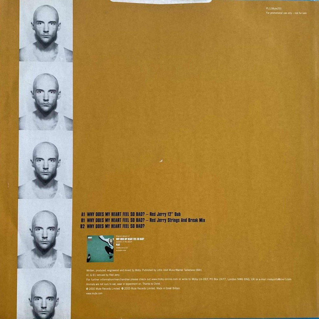 Moby - Why Does My Heart Feel So Bad? | Mute (PL12Mute255) - 2