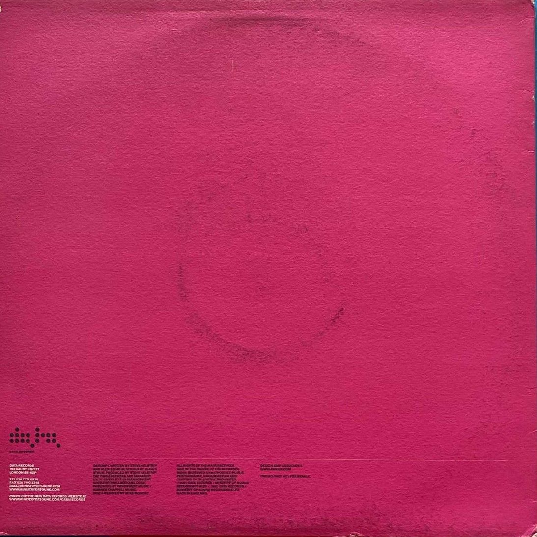 The Thrillseekers - Dreaming Of You | Data Records (DATA36P1) - 2