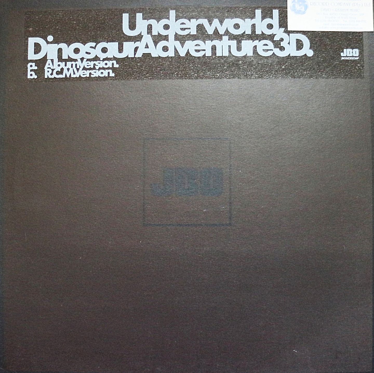 Underworld - Dinosaur Adventure 3D | JBO (JBO5020526P)