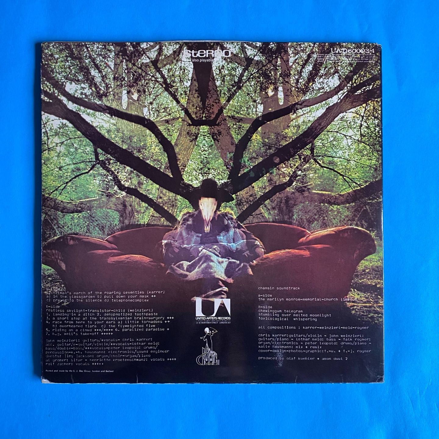 Amon Düül II - Dance Of The Lemmings | United Artists Records (UAD60003/4) - 2