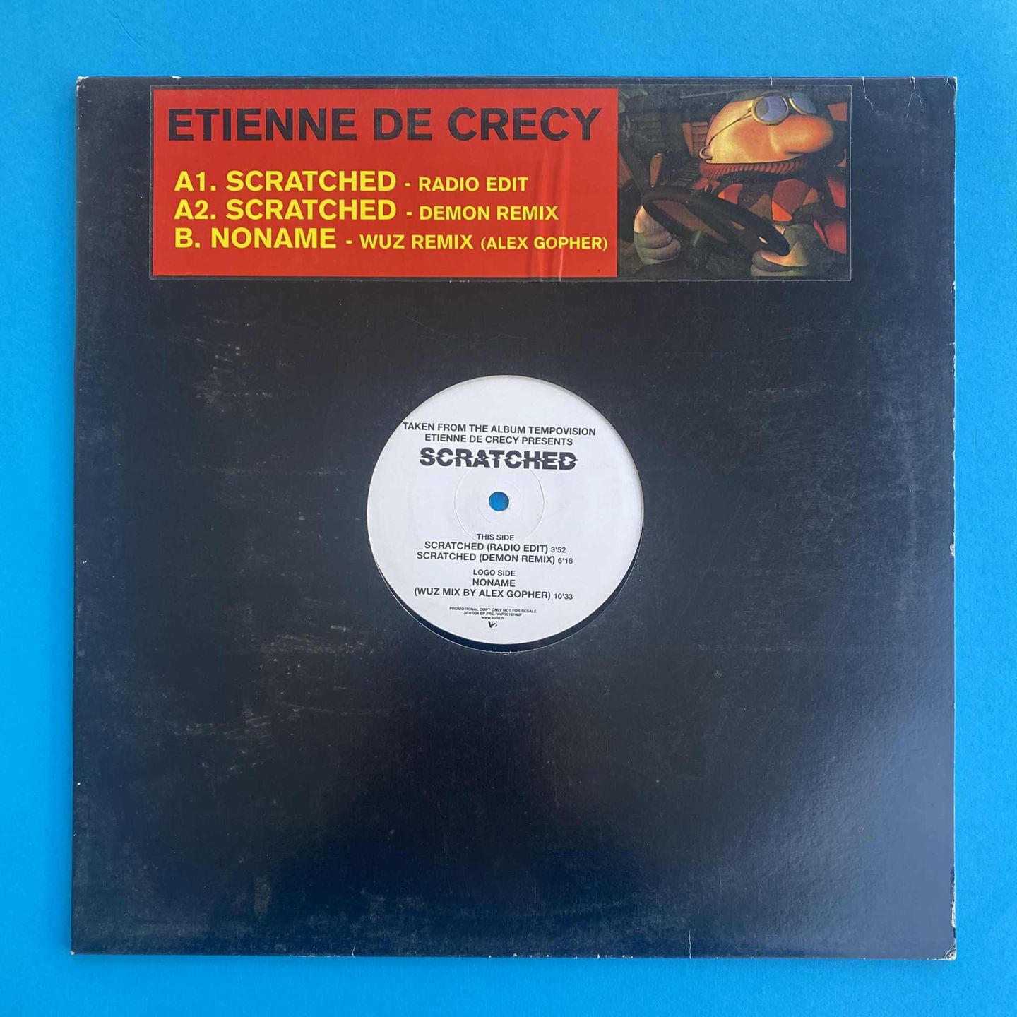 Etienne De Crécy - Scratched | Disques Solid (SLD 034 EP PRO) - main Etienne De Crécy - Scratched | Disques Solid (SLD 034 EP PRO) - main