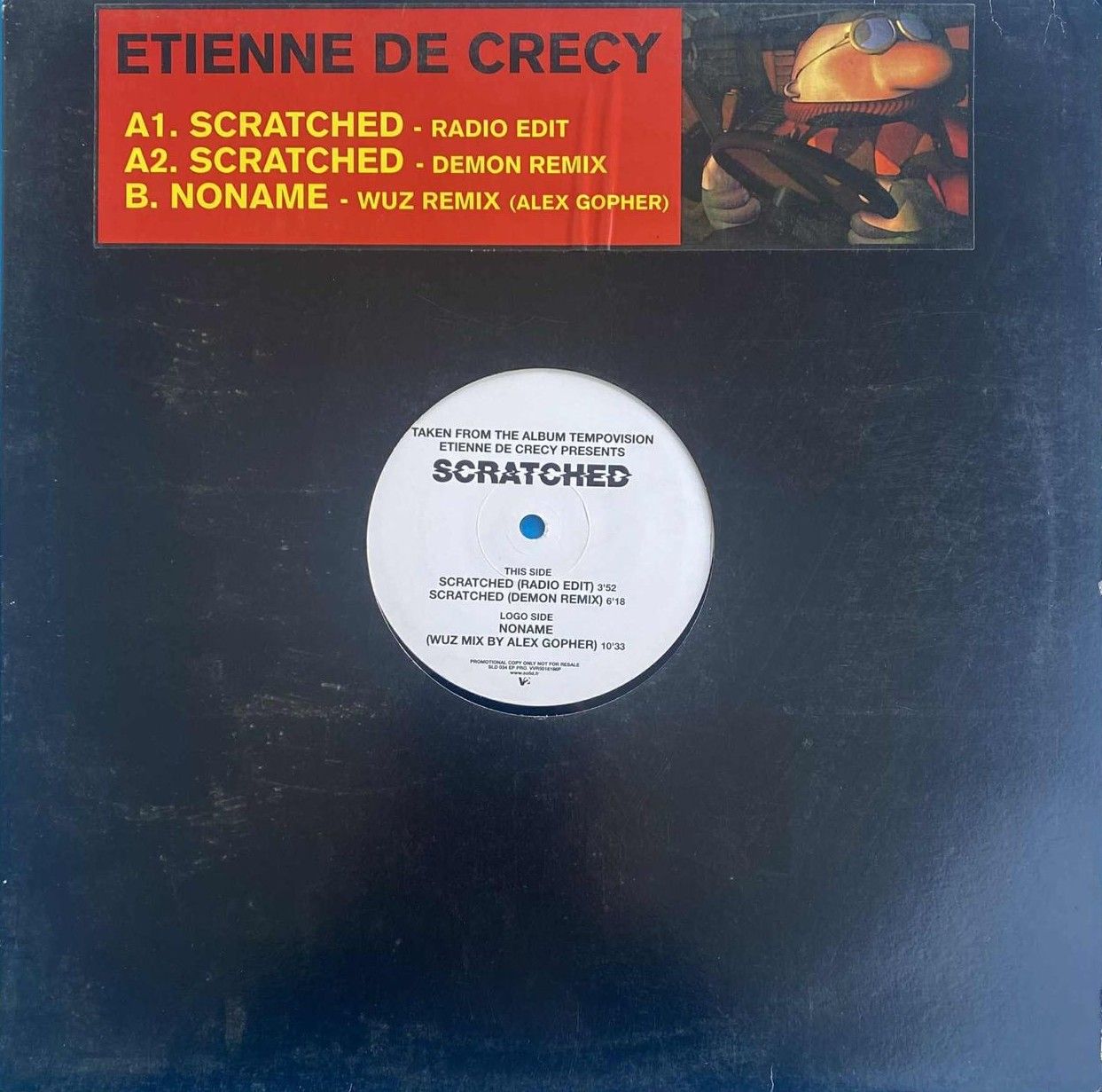 Etienne De Crécy - Scratched | Disques Solid (SLD 034 EP PRO)