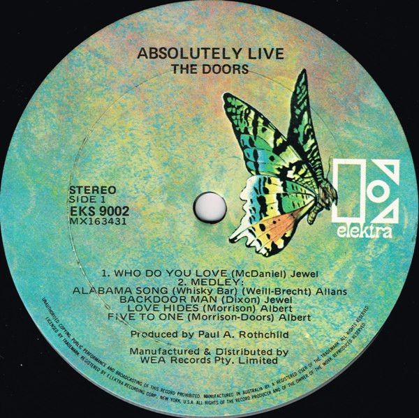 The Doors - Absolutely Live | Elektra (EKS 9002) - 4 The Doors - Absolutely Live | Elektra (EKS 9002) - 4