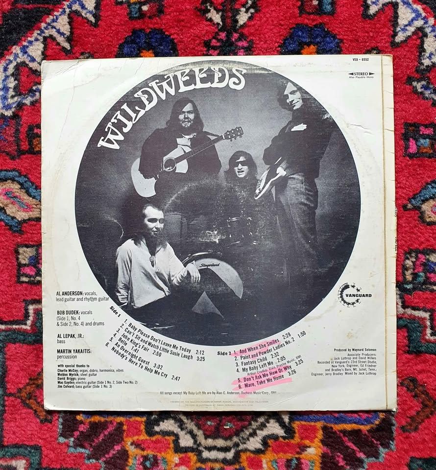 The Wildweeds - Wildweeds | Vanguard (VSD-6552) - 2 The Wildweeds - Wildweeds | Vanguard (VSD-6552) - 2