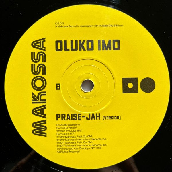 Oluko Imo - Praise-Jah | Invisible City Editions (ICE 012) - 3 Oluko Imo - Praise-Jah | Invisible City Editions (ICE 012) - 3