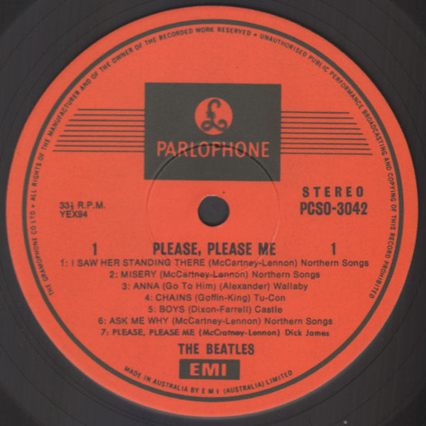 The Beatles - Please Please Me | Parlophone (PCSO 3042) - 3 The Beatles - Please Please Me | Parlophone (PCSO 3042) - 3