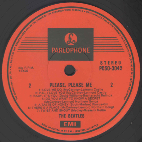 The Beatles - Please Please Me | Parlophone (PCSO 3042) - 4 The Beatles - Please Please Me | Parlophone (PCSO 3042) - 4