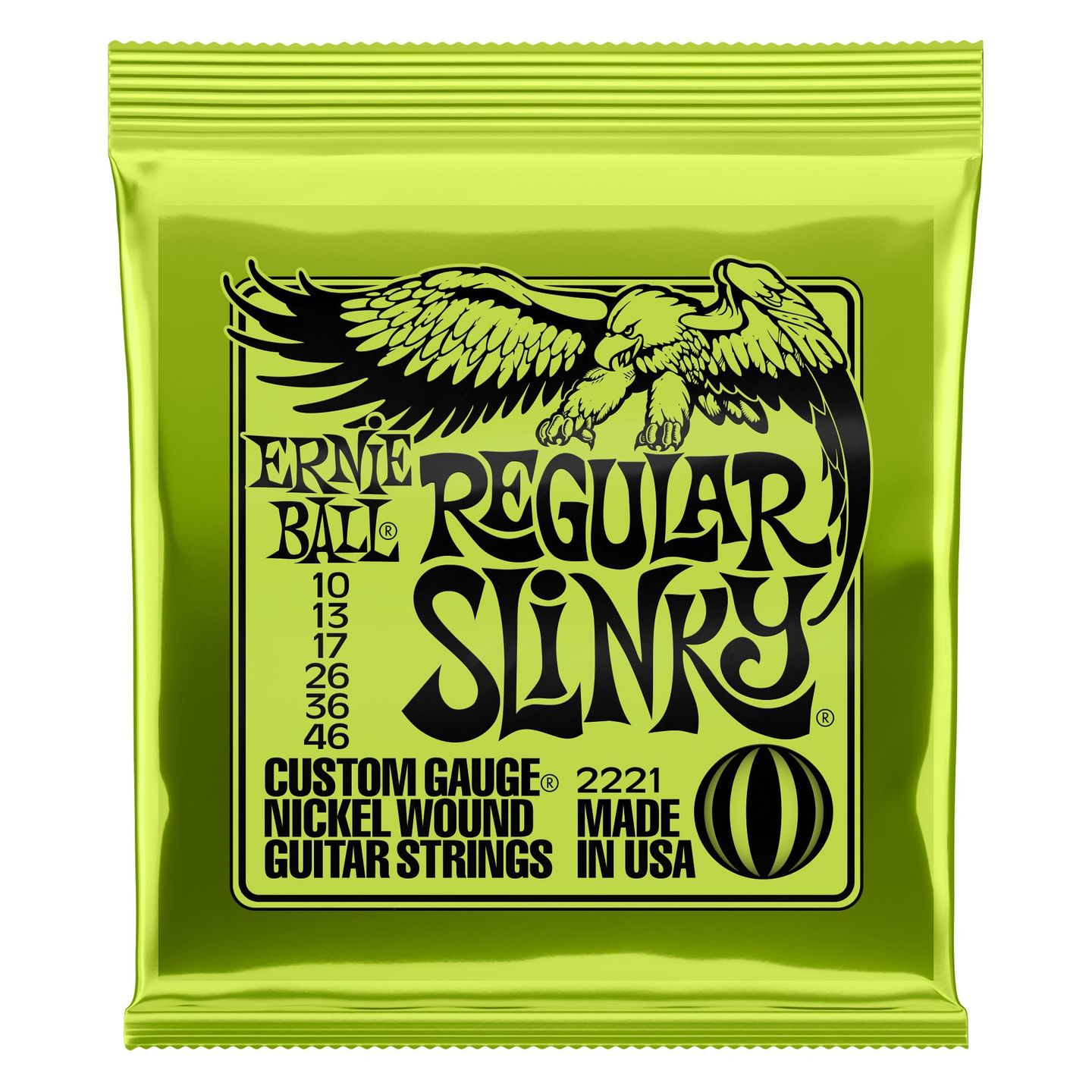 Ernie Ball - Ernie Ball Regular Slinky Guitar Strings (10 - 46 gauge) - main