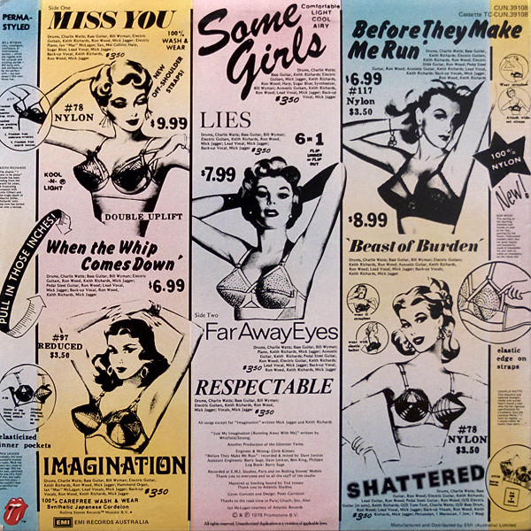 The Rolling Stones - Some Girls | Rolling Stones Records (CUN.39108) - 2 The Rolling Stones - Some Girls | Rolling Stones Records (CUN.39108) - 2