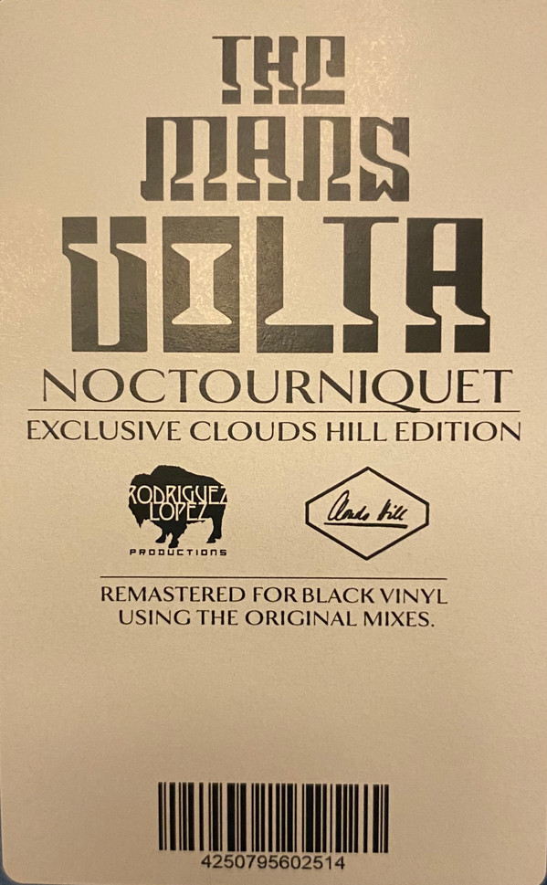 The Mars Volta - Noctourniquet | Clouds Hill (CH184) - 3 The Mars Volta - Noctourniquet | Clouds Hill (CH184) - 3