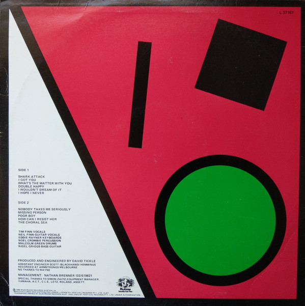 Split Enz - True Colours | Mushroom (L37167) - 2 Split Enz - True Colours | Mushroom (L37167) - 2