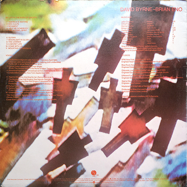 Brian Eno - David Byrne - My Life In The Bush Of Ghosts | Sire (SRK 6093) - 2 Brian Eno - David Byrne - My Life In The Bush Of Ghosts | Sire (SRK 6093) - 2