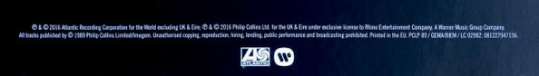 Phil Collins - ...But Seriously | Atlantic (PCLP 89 081227947156) - 13 Phil Collins - ...But Seriously | Atlantic (PCLP 89 081227947156) - 13