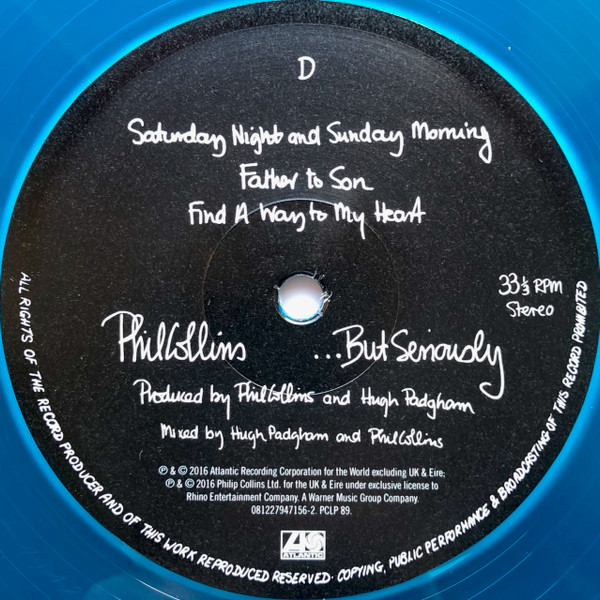 Phil Collins - ...But Seriously | Atlantic (PCLP 89 081227947156) - 6 Phil Collins - ...But Seriously | Atlantic (PCLP 89 081227947156) - 6