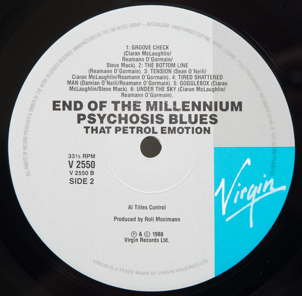 That Petrol Emotion - End Of The Millennium Psychosis Blues | Virgin (V 2550) - 4 That Petrol Emotion - End Of The Millennium Psychosis Blues | Virgin (V 2550) - 4