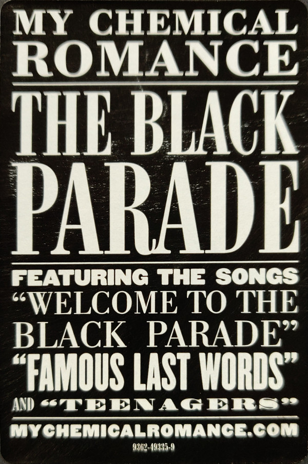 My Chemical Romance - The Black Parade | Reprise Records (545468) - 10 My Chemical Romance - The Black Parade | Reprise Records (545468) - 10