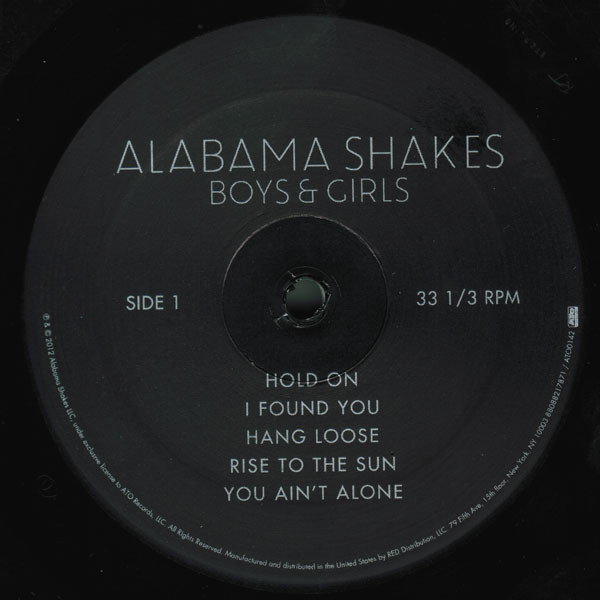 Alabama Shakes - Boys & Girls | ATO Records (ATO0142) - 5 Alabama Shakes - Boys & Girls | ATO Records (ATO0142) - 5