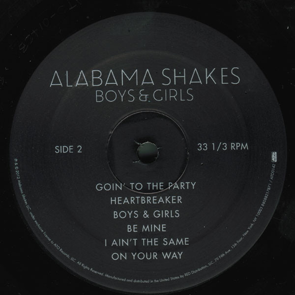 Alabama Shakes - Boys & Girls | ATO Records (ATO0142) - 6 Alabama Shakes - Boys & Girls | ATO Records (ATO0142) - 6