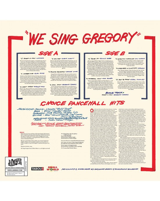 We Sing Gregory