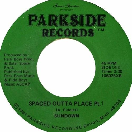 Sundown - Spaced Outta Place | Parkside Records (106025XB) - main