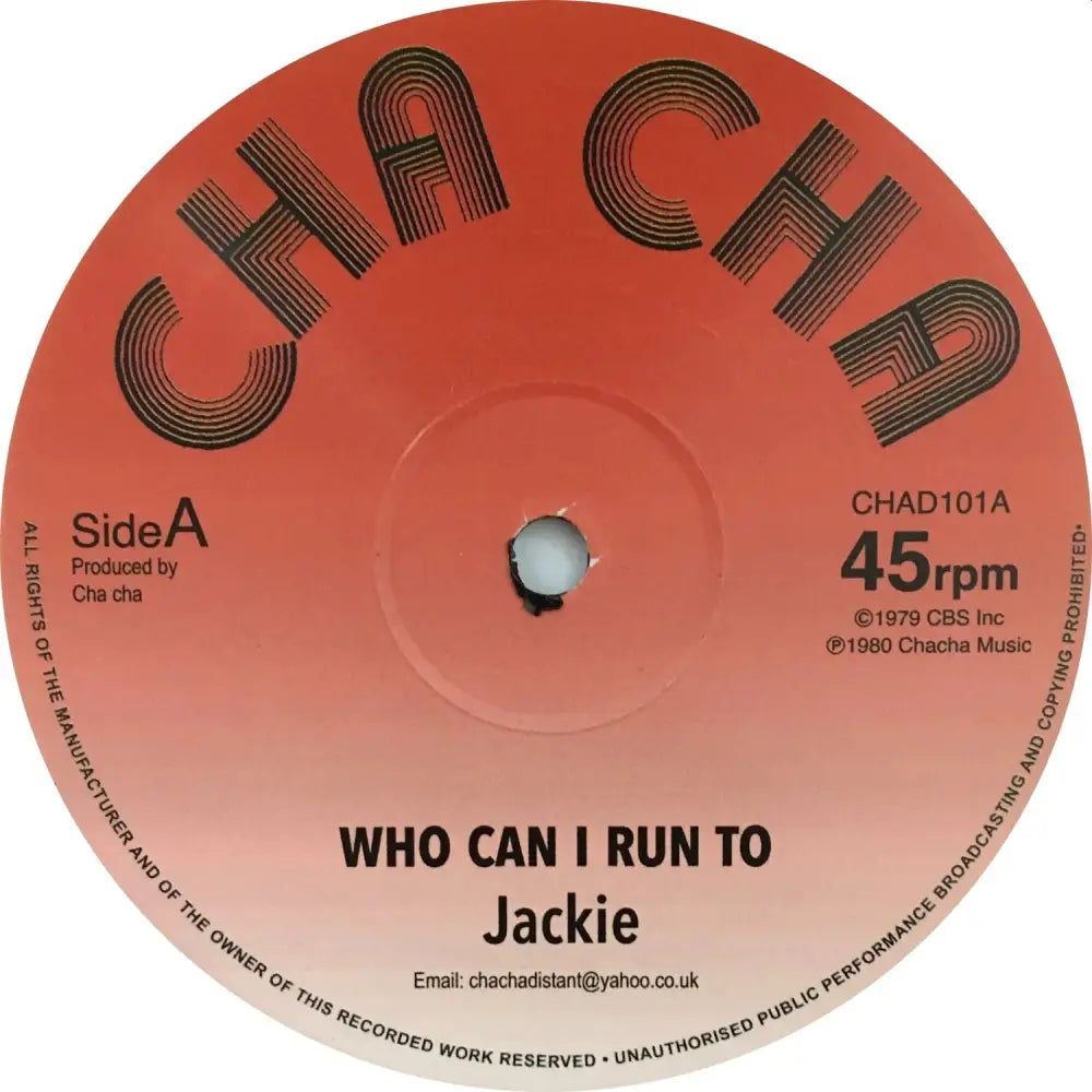 Jackie  &  Earth & Stone - Who Can I Run To / That’s The Way You Feel | Cha Cha (Chad101)