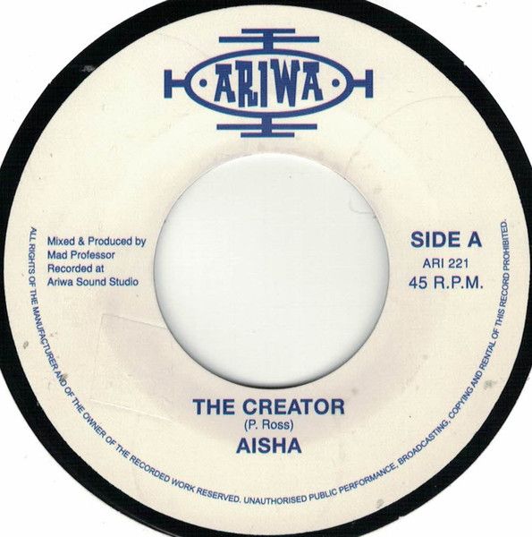 Aisha - The Creator | Ariwa (ARI 221) - main Aisha - The Creator | Ariwa (ARI 221) - main