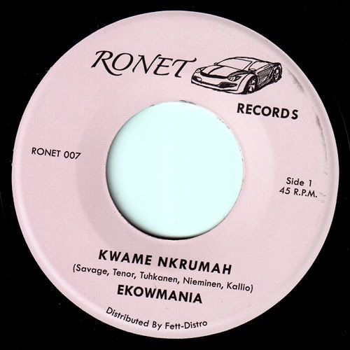 Ekowmania - Kwame Nkrumah | Ronet Records (RONET007) - main