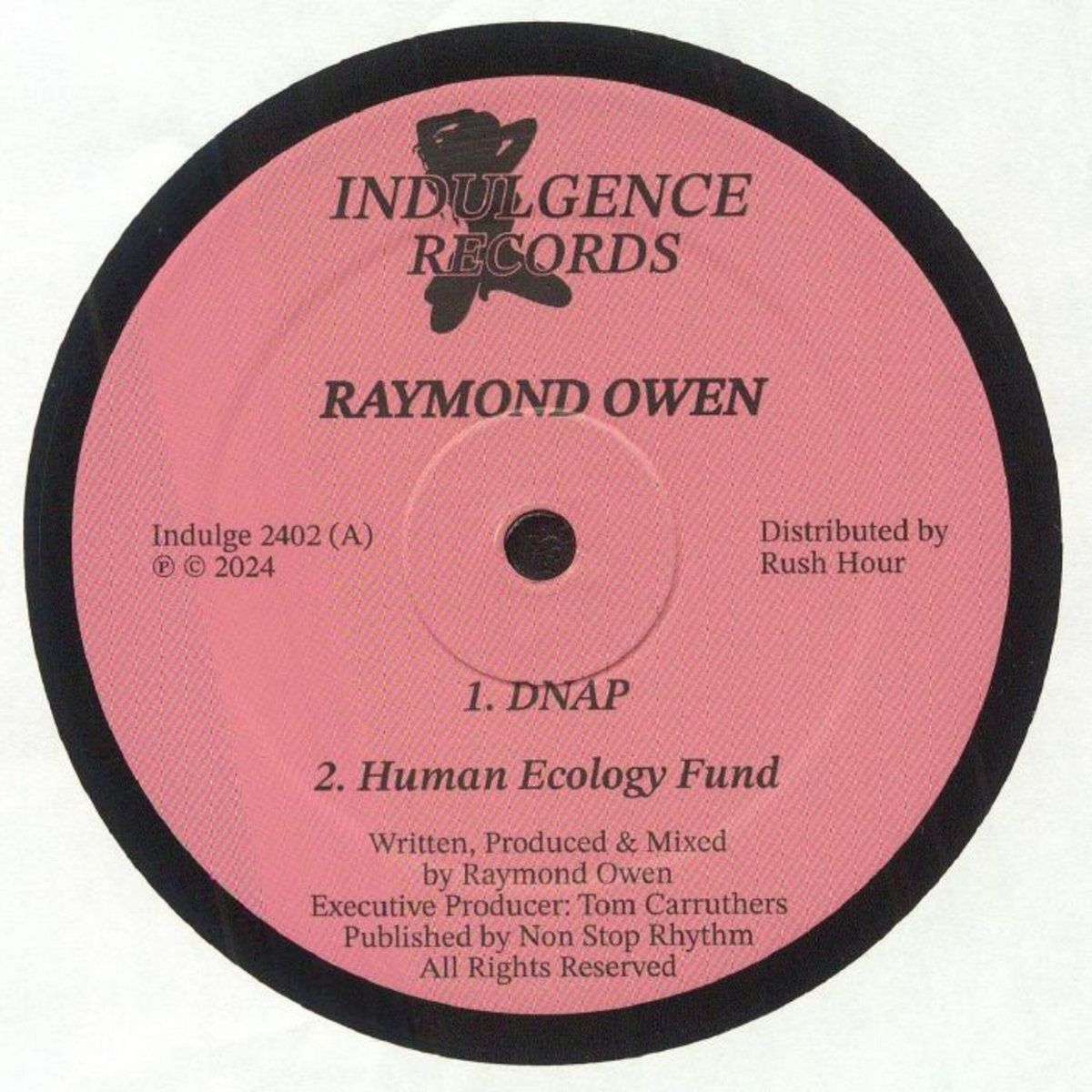Raymond Owen - Detachment | Indulgence (INDULGE 2402) - main