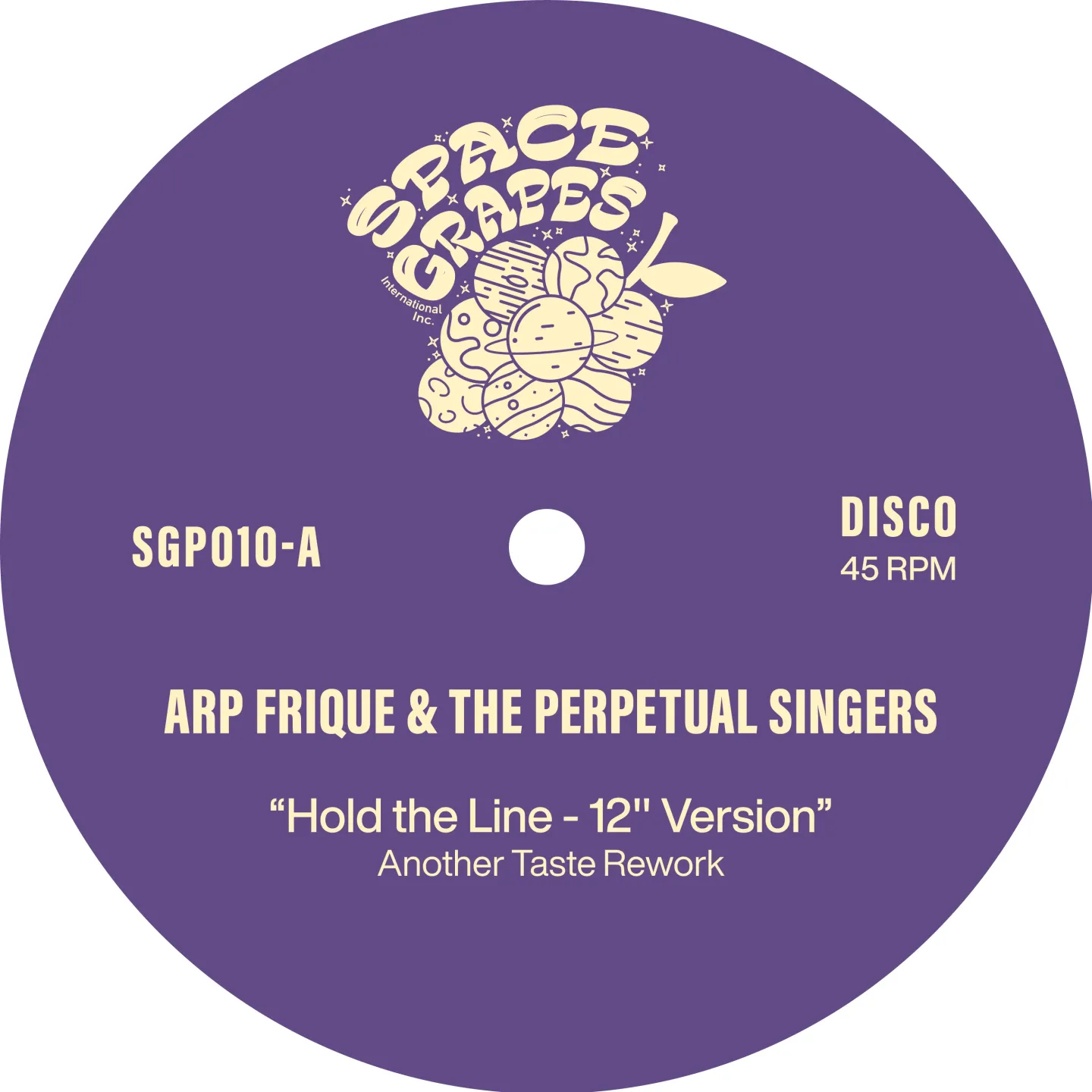 Arp Frique & The Perpetual Singers - The Another Taste Reworks | Space Grapes (SGP010) - main Arp Frique & The Perpetual Singers - The Another Taste Reworks | Space Grapes (SGP010) - main