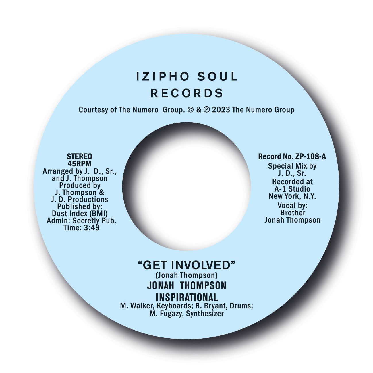Jonah Thompson - Get Involved | Izipho Soul (ZP-108)