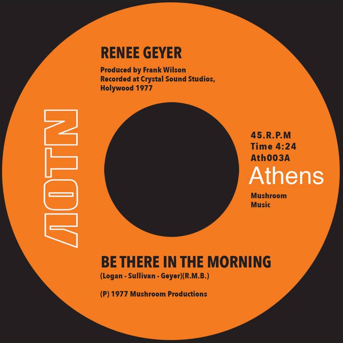 Renee Geyer Band - Be There In The Morning | Athens Of The North (ATH003) - main