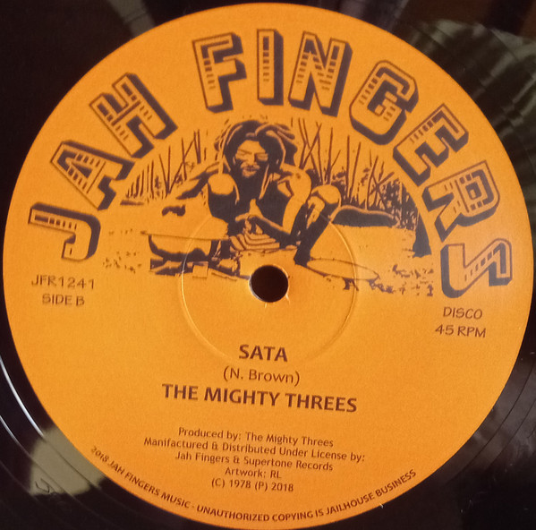 The Mighty Threes - Rasta Business / Sata | Jah Fingers Music (JFR1241) - 2