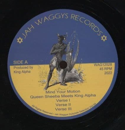 Queen Sheeba & King Alpha - Mind Your Motion / Maangamizi | Jah Waggy's Dubplate Selection () Queen Sheeba & King Alpha - Mind Your Motion / Maangamizi | Jah Waggy's Dubplate Selection ()