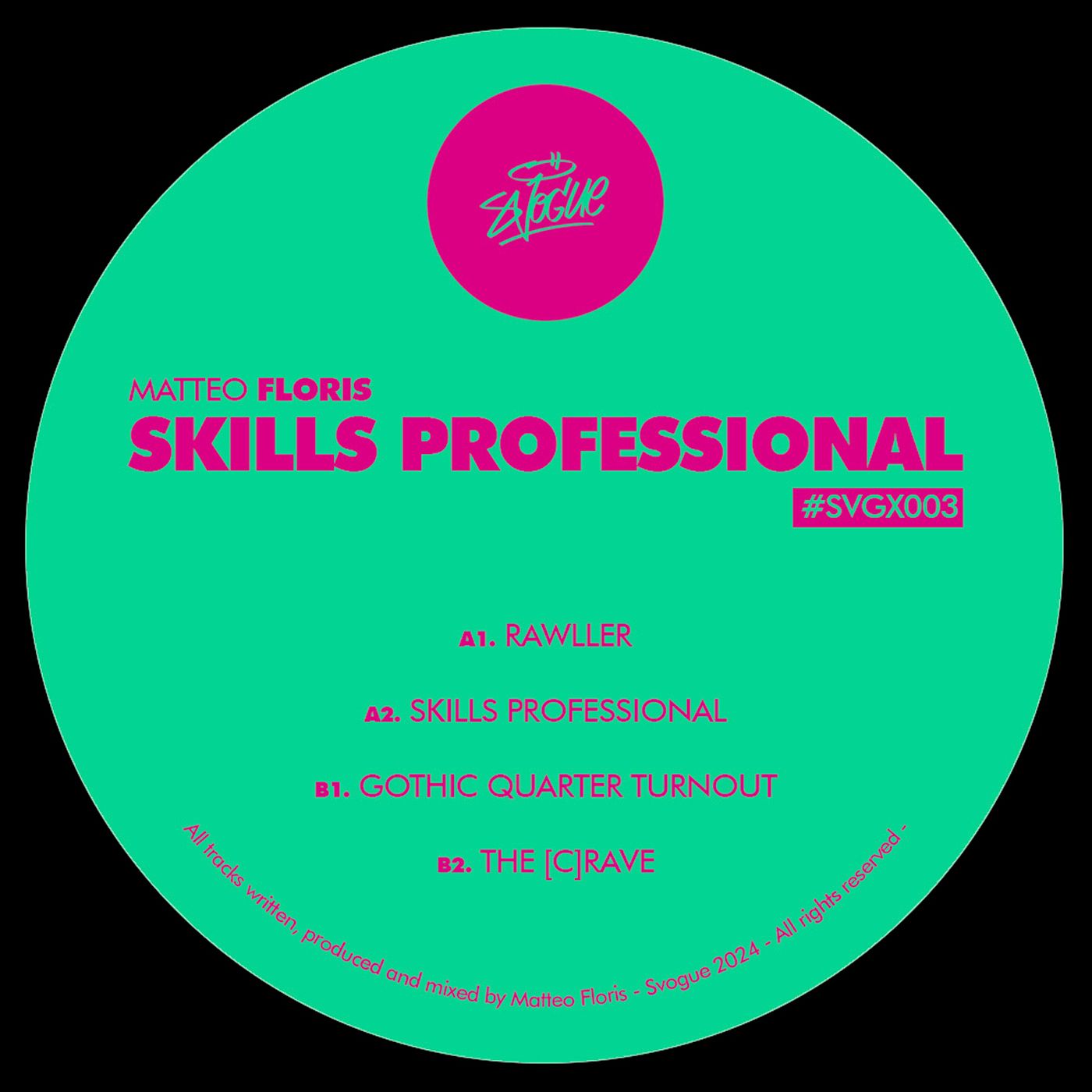 Matteo Floris - Skills Professional | SVOGUE (SVGX003)