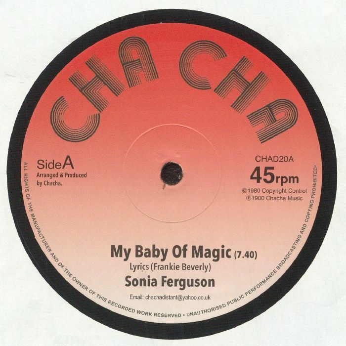 Sonia  &  The Overnight Players - My Baby Of Magic | cha cha (CHAD 20)