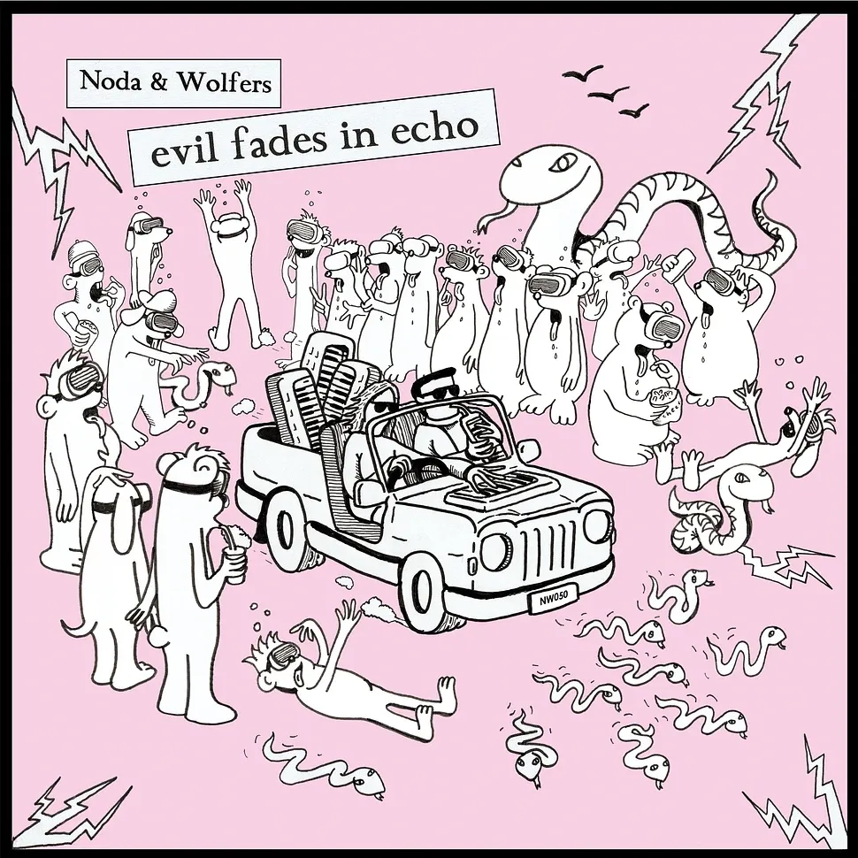 Taka Noda  &  Danny Wolfers - Evil Fades In Echo | Nightwind Records (NW050LP)