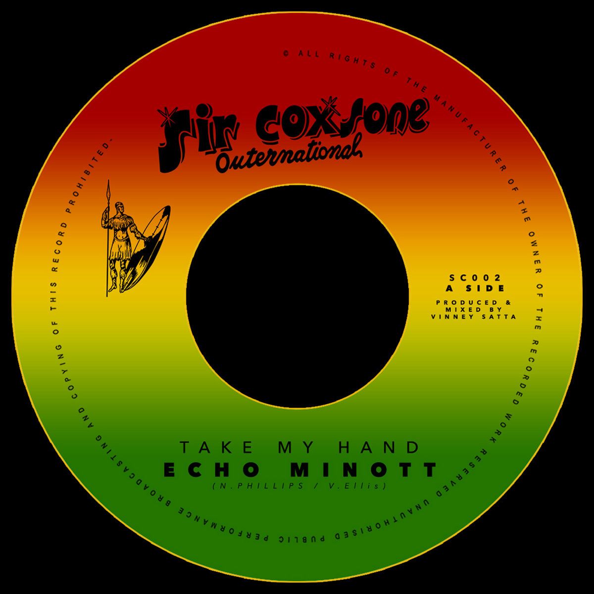 Echo Minott - Take My Hand | Sir Coxsone Outernational (SC002)