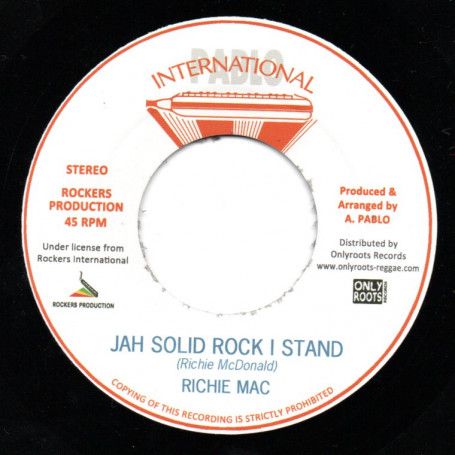 Richie Mac  &  Augustus Pablo - Jah Solid Rock I Stand / java | Pablo International (OR144)
