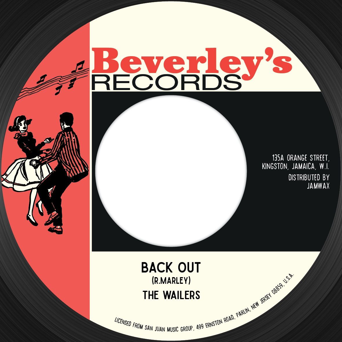The Wailers  &  Bob Marley - Back Out / Can't You See | Jamwax (JAMWAX36)