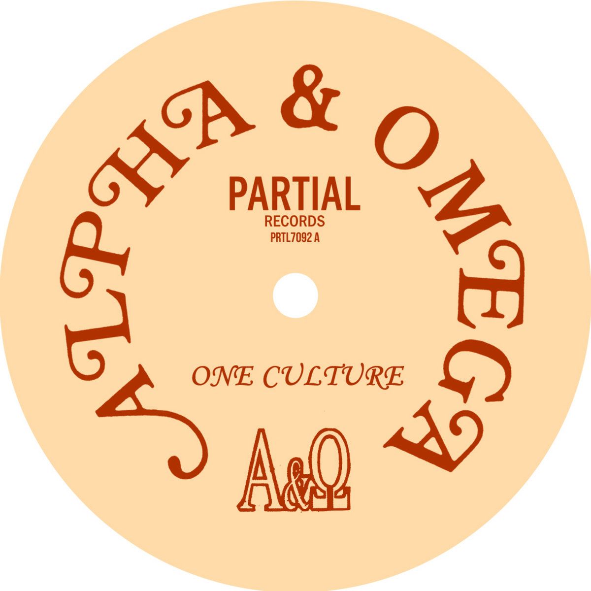 Alpha & Omega - One Culture | Partial Records (PRTL7092)