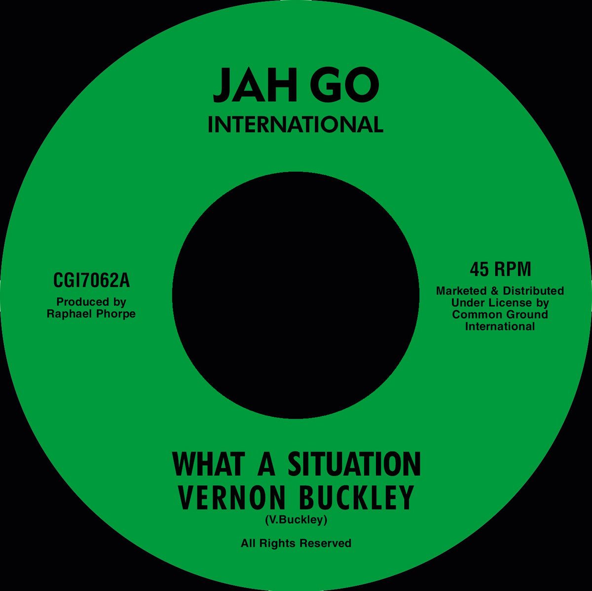 Vernon Buckley - What a Situation | Common Ground International (CGI7062)