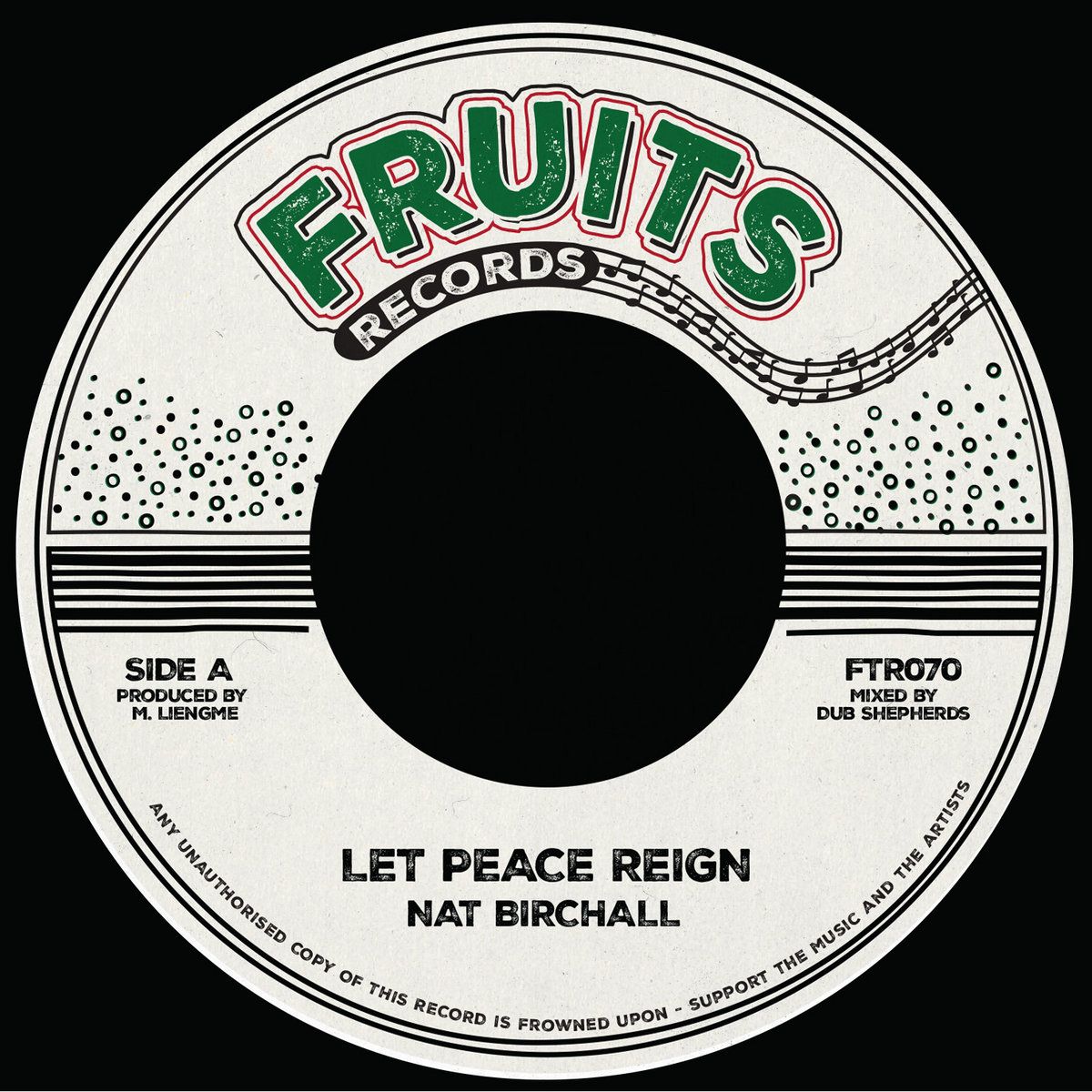 Nat Birchall & The 18th Parallel - Let Peace Reign | Fruits Records (FTR070) - main Nat Birchall & The 18th Parallel - Let Peace Reign | Fruits Records (FTR070) - main