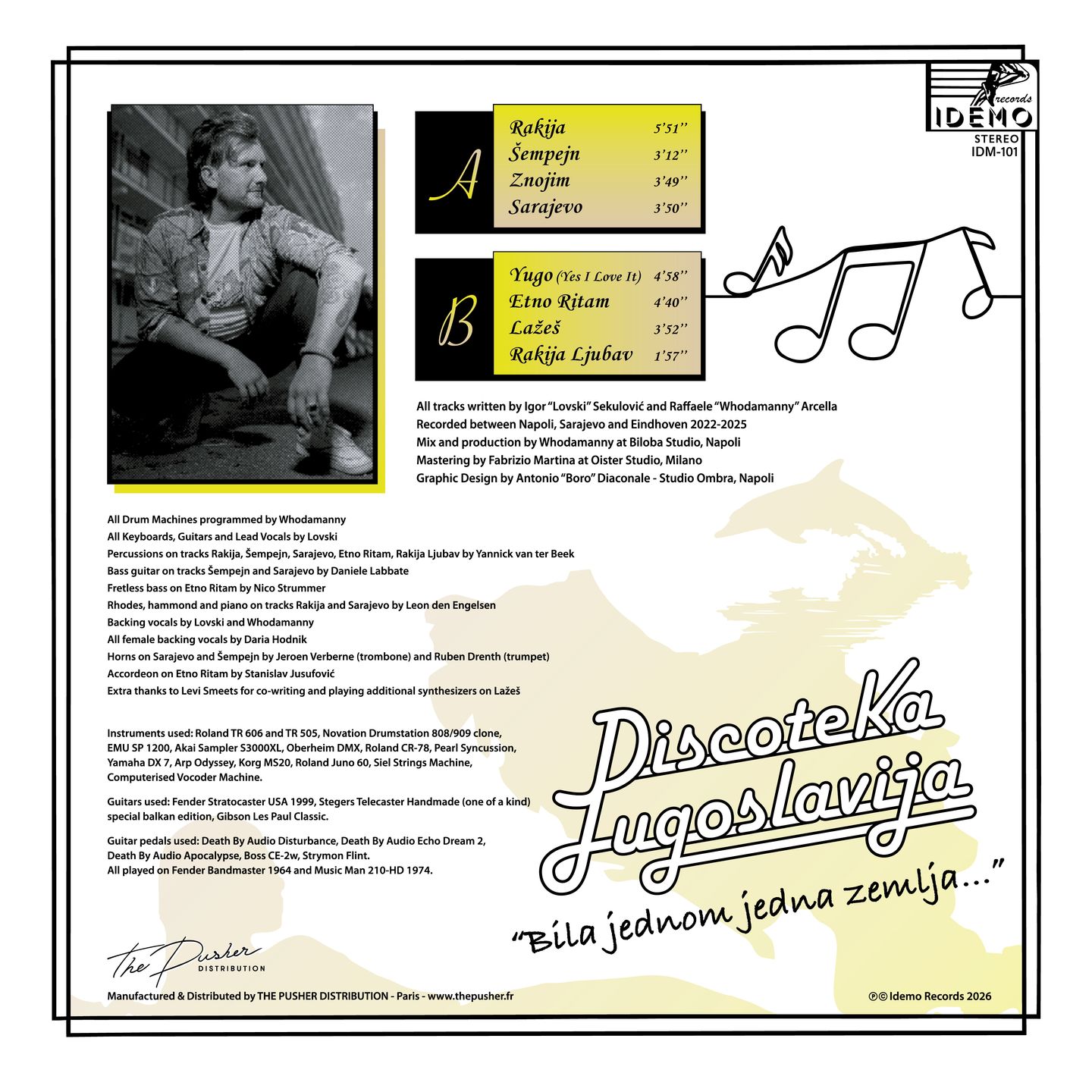 Lovski - Discoteka Jugoslavija | Idemo Records (IDM101) - 2 Lovski - Discoteka Jugoslavija | Idemo Records (IDM101) - 2