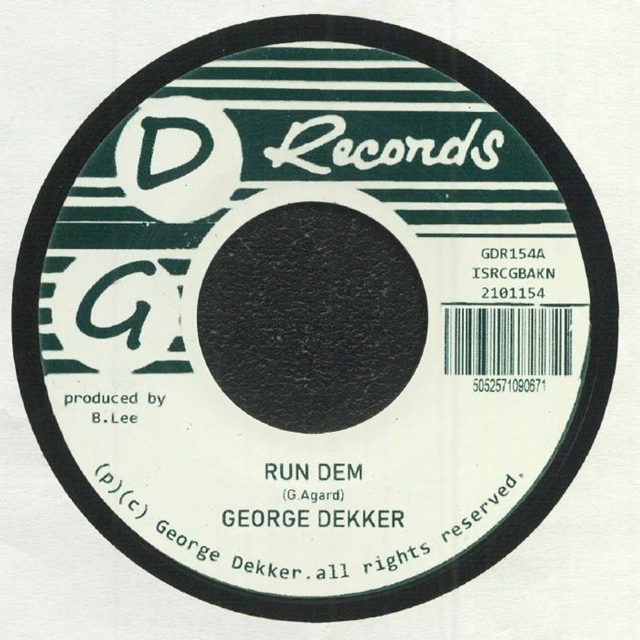 George Dekker - Run Dem / Foey Man | GD Records (GDR154) - main