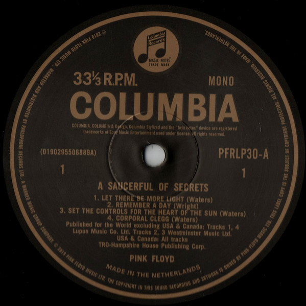 A Saucerful Of Secrets (2022 Reissue)