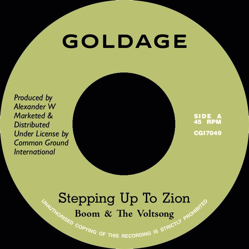 Boom & The Voltsong - Stepping Up To Zion | Goldage (CGI7049)