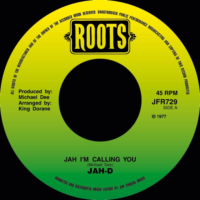 "Jah"-D - Jah I'm Calling You | Roots (JFR729)