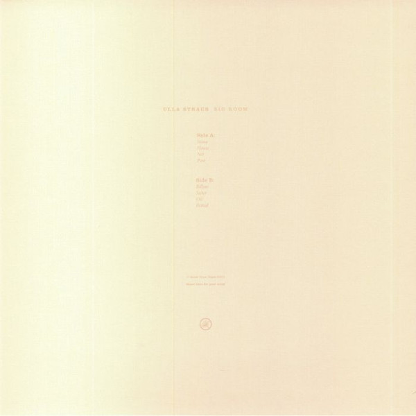 Ulla Straus - Big Room | Quiet Time Tapes (QTT13) - 2