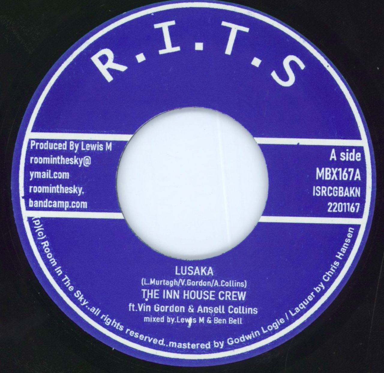 The Inn House Crew Ft. Vin Gordon & Ansel Collins - Lusaka / More Problems | Room In The Sky (MBX167)