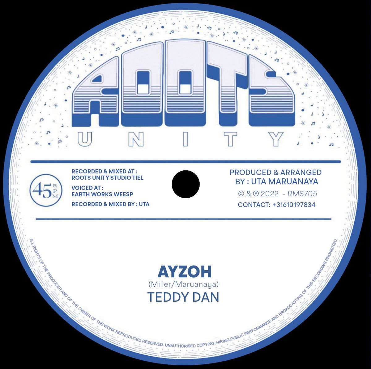Teddy Dan - Ayzoh | Roots Unity (RMS705)